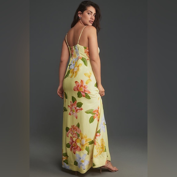 Anthropologie Maeve Sweetheart Slip Maxi Dress - Picture 6 of 8